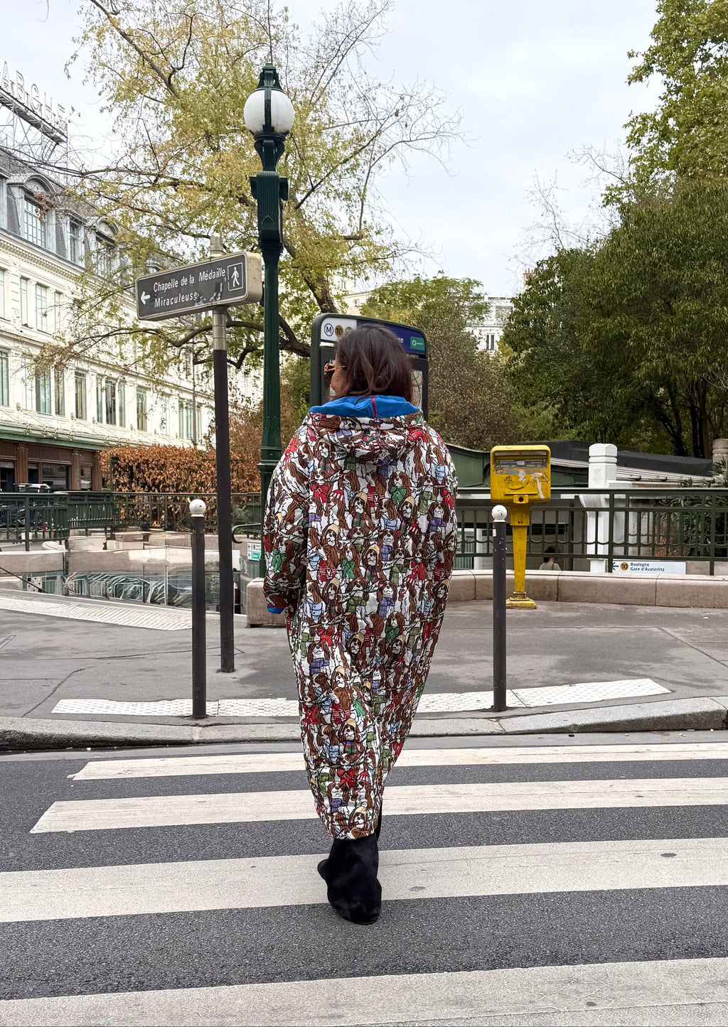 Manteau avec imprimés chien
