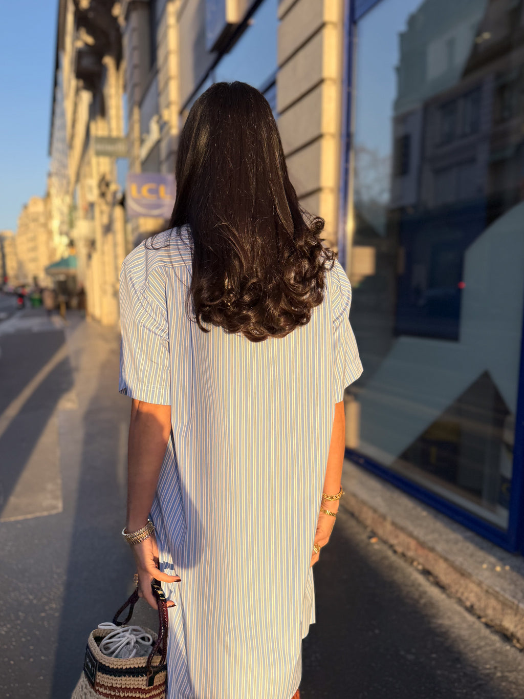 Chemise asymétrique