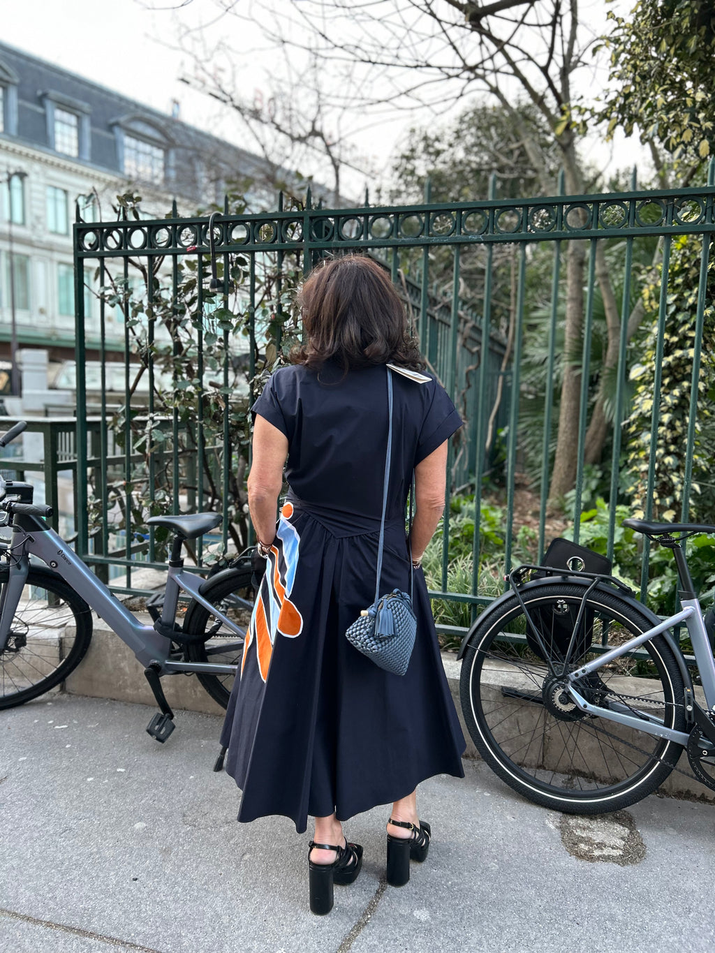 Robe chemise imprimée